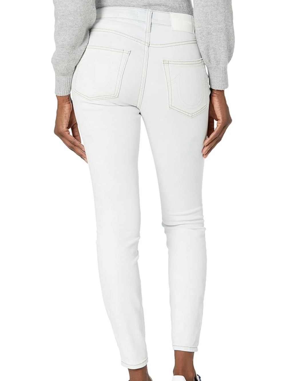 NWT True Religion Jennie Mid Rise Skinny Jeans Size 24 - Picture 8 of 9